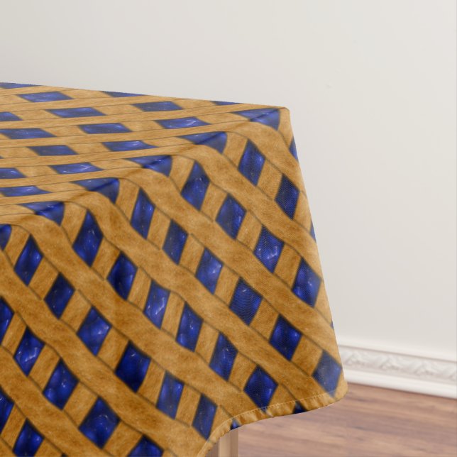 Blueberry Pie Pattern for Bakers Tablecloth (In Situ)