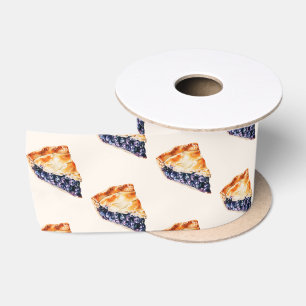 Blueberry Pie Satin Ribbon