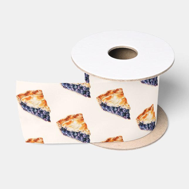 Blueberry Pie Satin Ribbon (Spool)