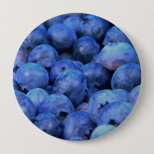 blueberry pile 4 inch round button