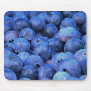 blueberry pile mouse pad
