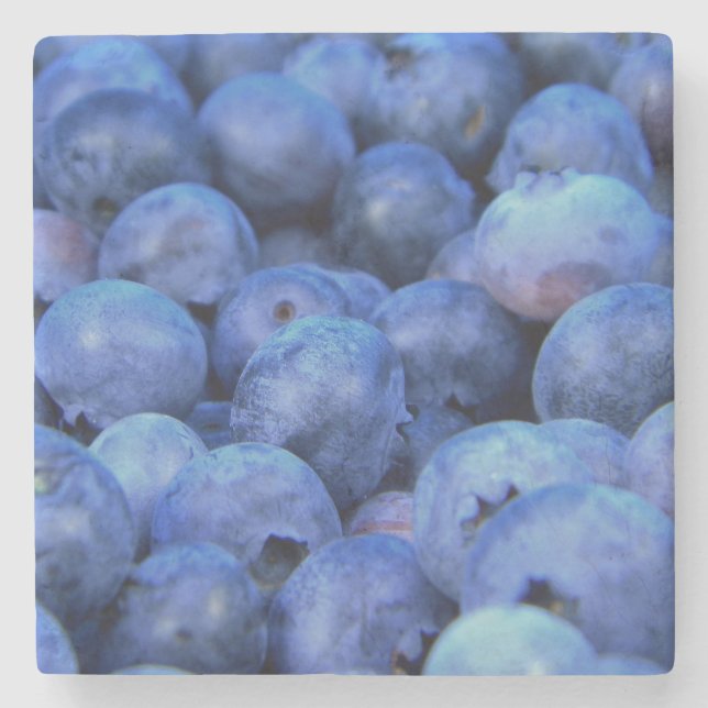 blueberry pile stone coaster (Front)