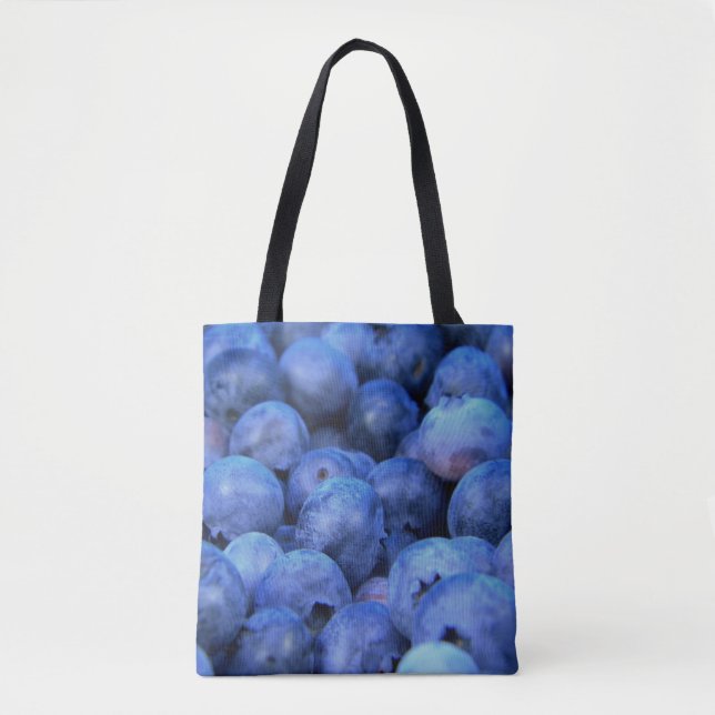 blueberry pile tote bag (Front)
