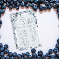 Blueberry Pregnancy Candy Bar | Baby Shower Game