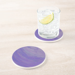 Blueberry Smear Coaster