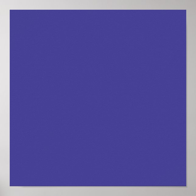 blueberry  (solid colour) poster (Front)