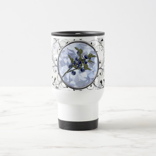 Blueberry Travel Mug (Center)
