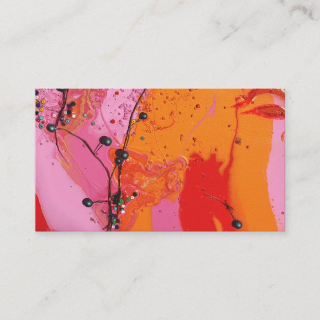 "Blueberry Tree Detail" Business Card (Front)