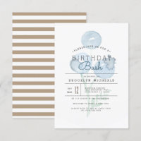 Blueberry Trio | Berry Watercolor Birthday Bash