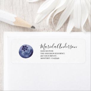 Blueberry watercolor birthday party baby shower