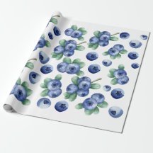 blueberry Wrapping paper