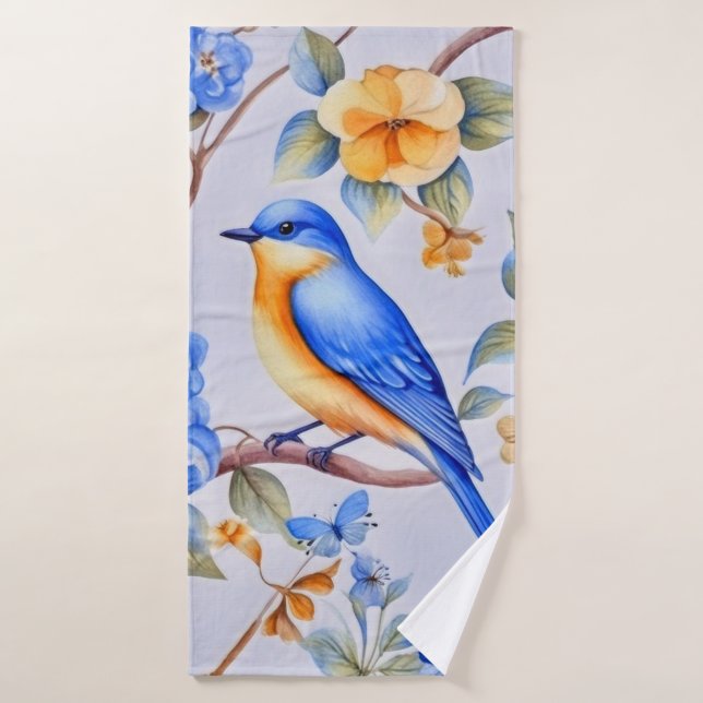 Bluebird (Serviette de bain)