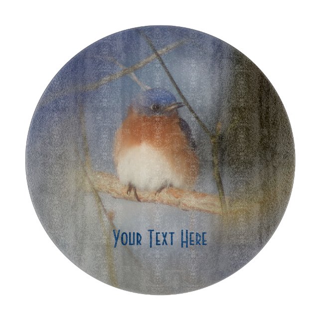 Bluebird Animal Nature Cutting Board (Front)