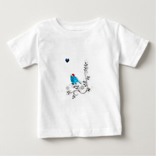 Bluebird at Christmas Baby T-Shirt