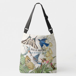 Bluebird Bird Butterfly Hummingbird Moth Tote Bag
