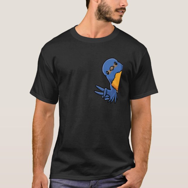 Bluebird Bird   T-Shirt (Front)