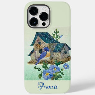 Bluebird Birdhouse Apple iPhone 14 Pro Max Case