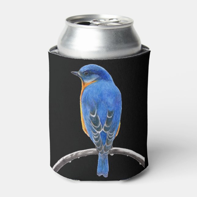 Bluebird Can Cooler (Can Front)