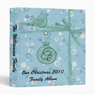 Bluebird Christmas 2010 Family Album Binder