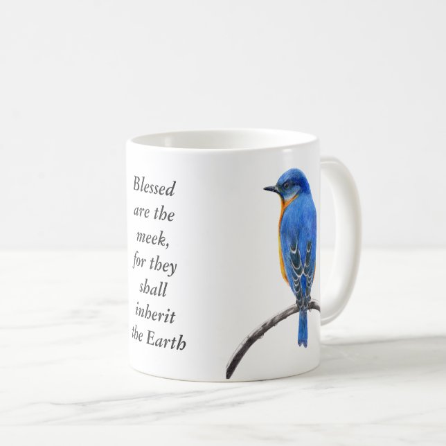 Bluebird Coffee Mug (Front Right)