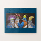 Bluebird Family puzzle