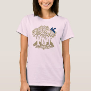 Bluebird in the trees. T-Shirt