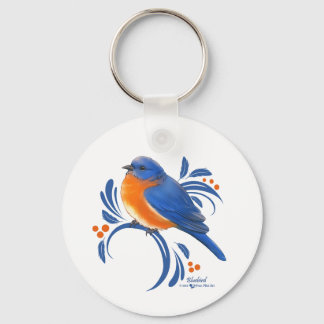 Bluebird Keychain