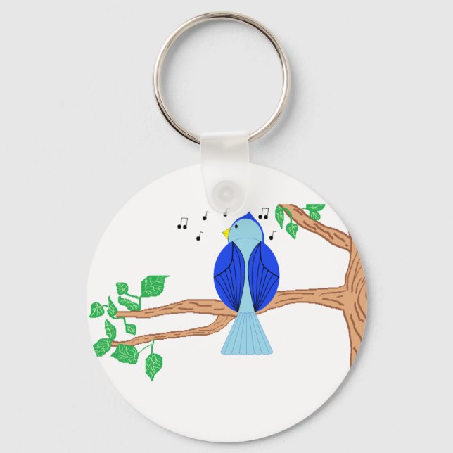 Bluebird Keychain (Front)