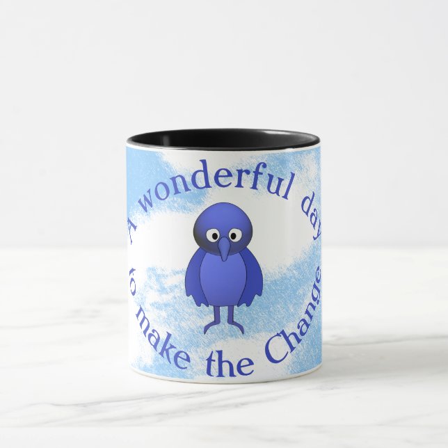 Bluebird Motivation Combo Mug (Center)