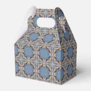 Bluebird Nature Abstract Art Favor Box