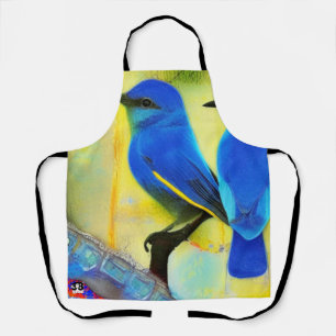 Bluebird of Happiness Apron