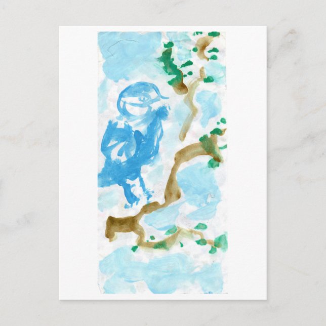 Bluebird of happiness postcard (Front)