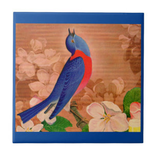 bluebird of happiness tile