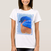 Bluebird Painting - Original Bird Art