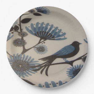BLUEBIRD PAPER PLATE