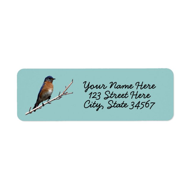 Bluebird Return Address Labels (Front)
