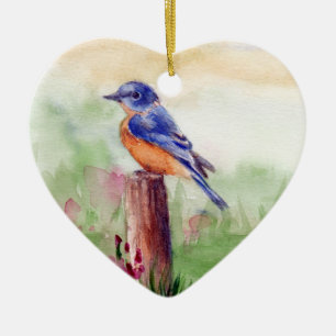 Bluebird Song Ornament