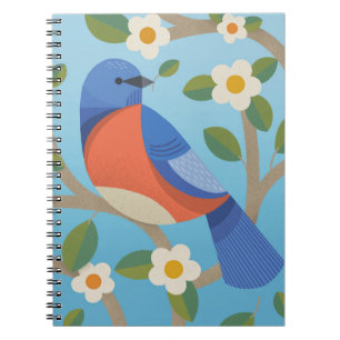 Bluebird Spiral Notebook