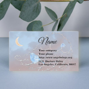 Bluebird & the Moon  Business Card