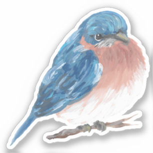 Bluebird Vinyl Sticker