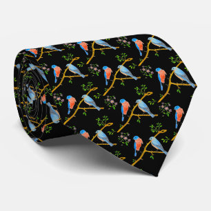 Bluebirds Cravate noir