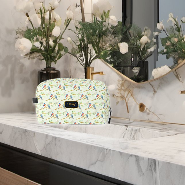 Bluebirds Dopp Kit Pale Green (Creator Uploaded)
