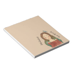 Bluebirds Girl Don't Fly Away Notepad
