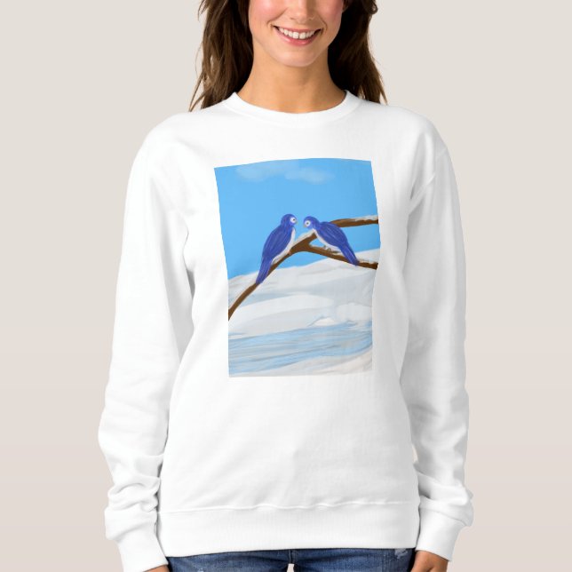 Bluebirds Lady Sweatshirt (Front)