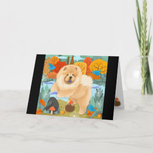 BLUEBIRDS OF HAPPINESS  Chow customize card