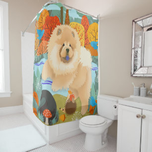 BLUEBIRDS OF HAPPINESS  Chow shade cloth curtain