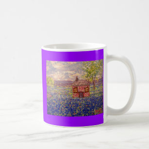 bluebonnet cottage coffee mug