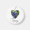 Bluebonnet "I Love Texas" Heart Design Magnet