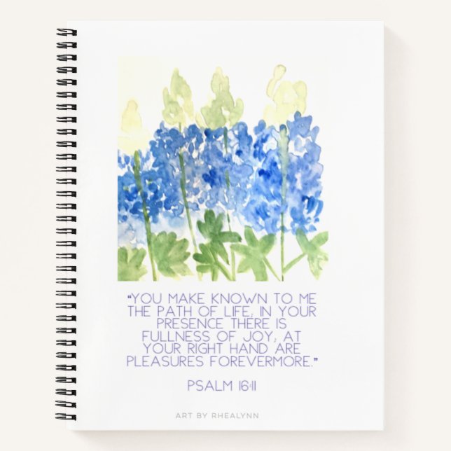 Bluebonnet Joy Journal (Front)