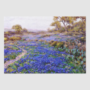 Bluebonnet Landscapes by Julian Onderdonk,  Tissue Paper